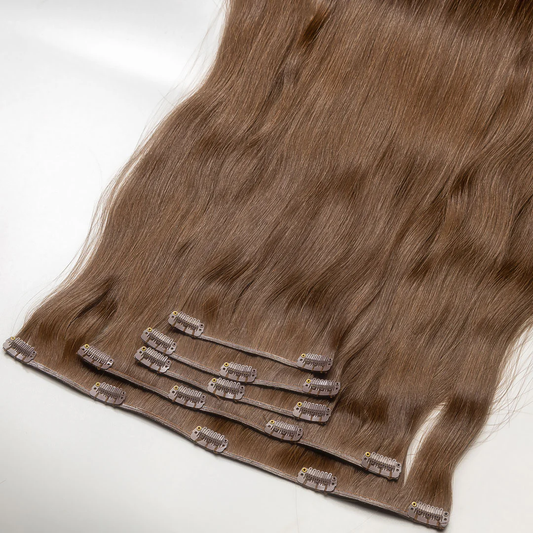 Clip-in, Light Brown #5